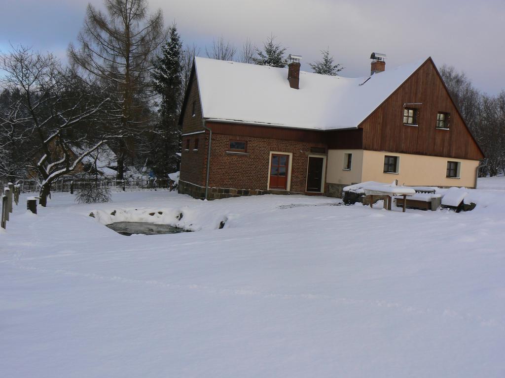 Chalupa Na Louce Salmov Villa Mikulášovice Szoba fotó